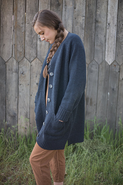 Sloomb Merino V-neck Cardigan