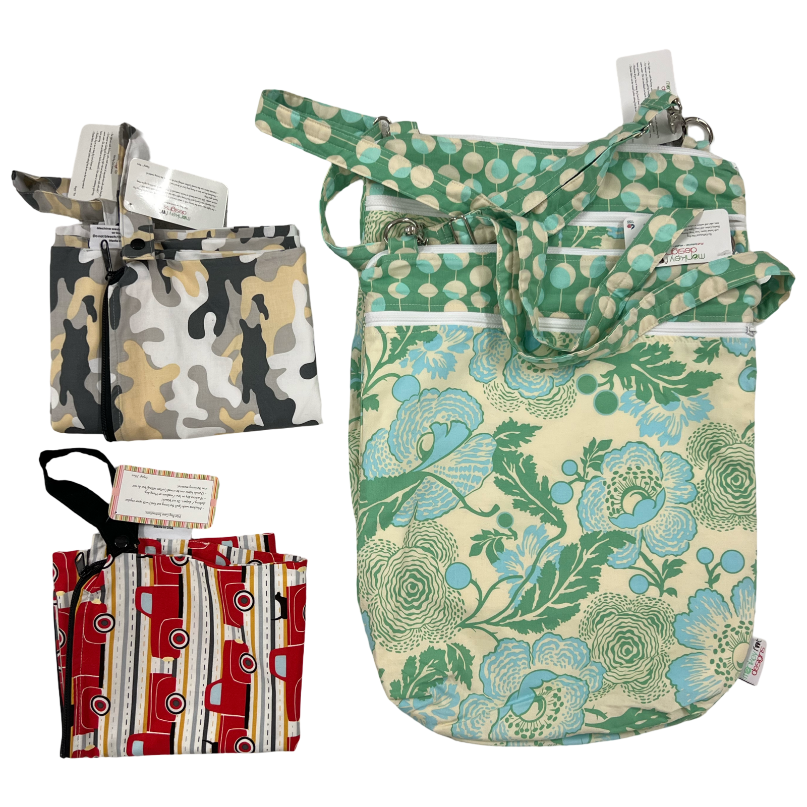 Monkey Foot Designs Wet Bags