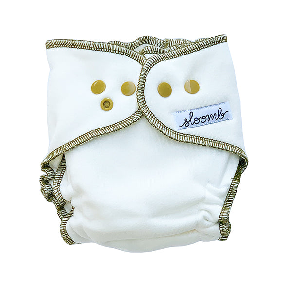 Overnight Bamboo Fleece Fitted Diapers (XS)