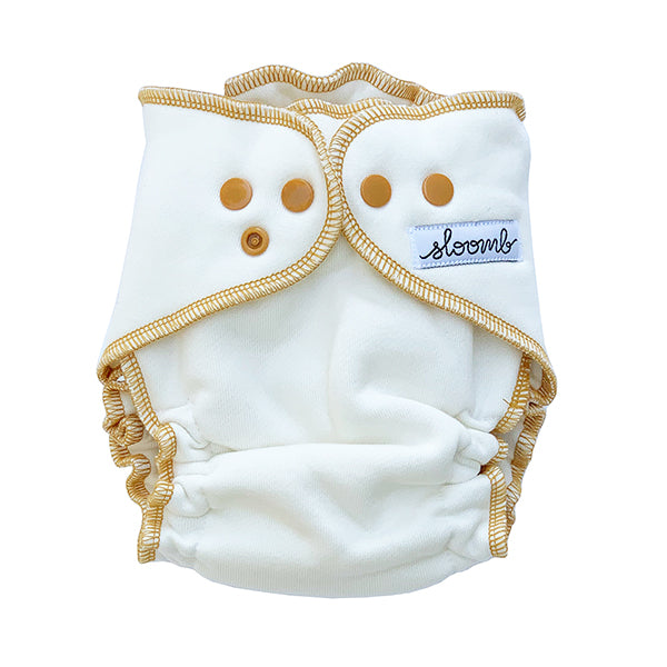 Overnight Bamboo Fleece Fitted Diapers (XS)