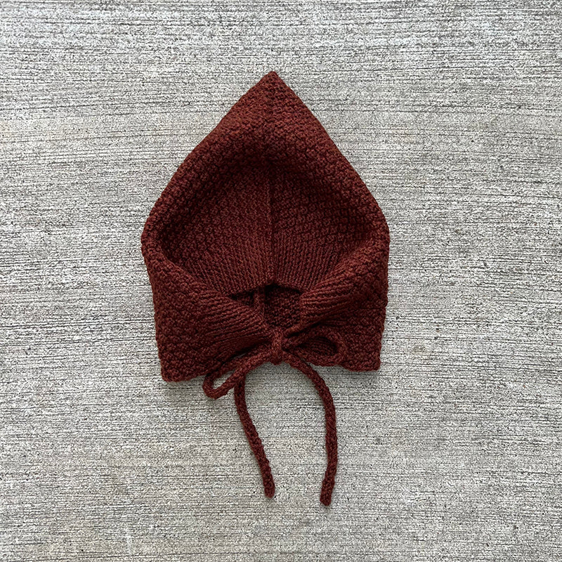 Seed Stitch Bonnets