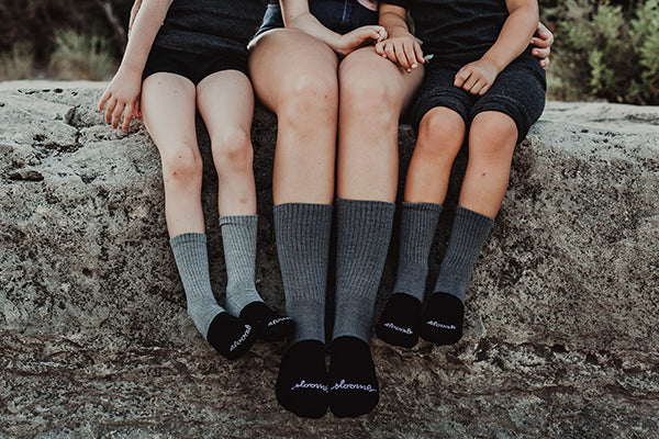 Sloomb Socks - Ultra Soft Merino Crews (child)