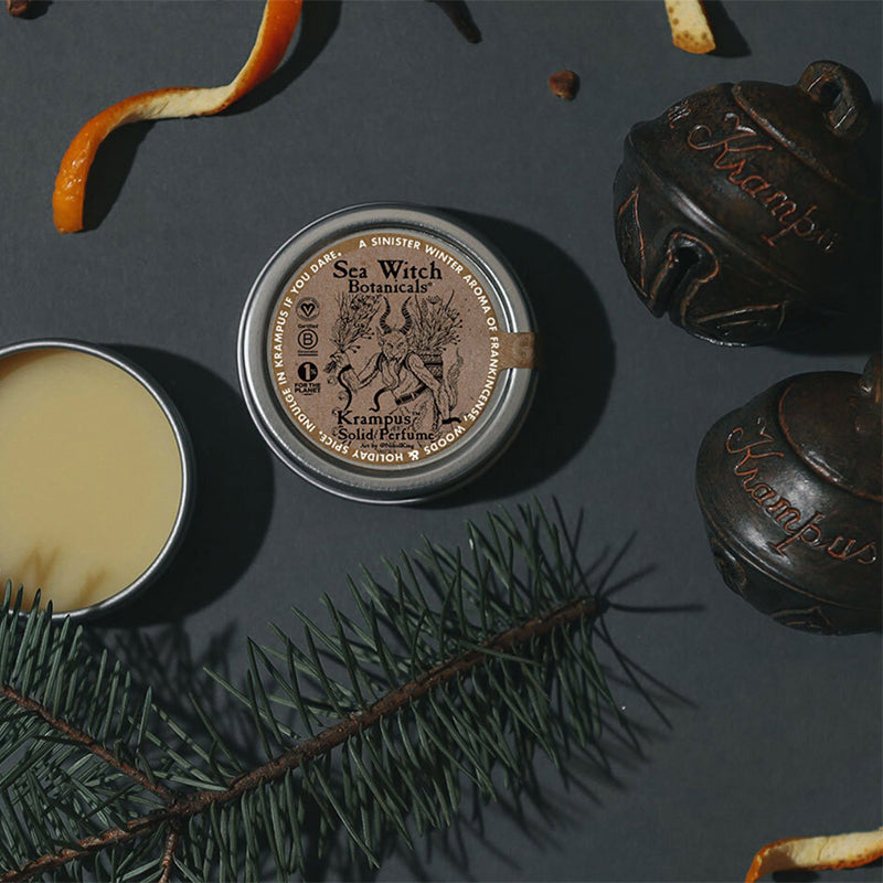 Krampus Solid Perfume - A Dark, Wintery Aroma